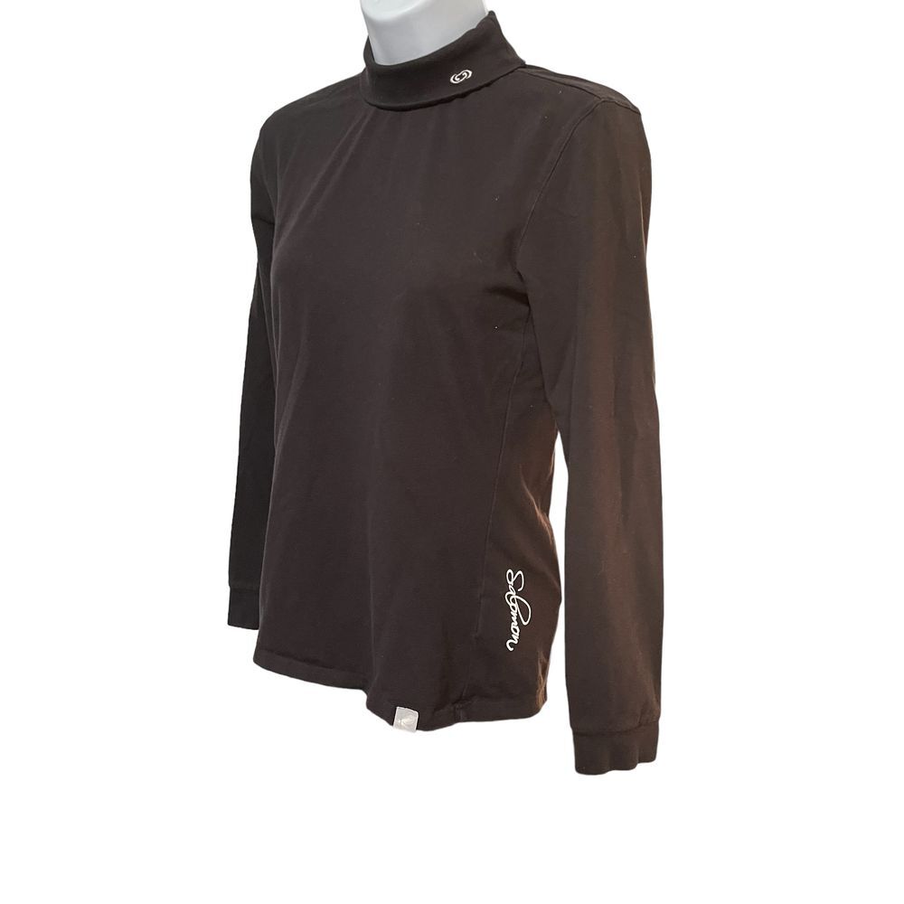 Salomon Men's Mockneck Long Sleeve Pullover Athletic Top‎ Sz Small - Picture 4 of 5